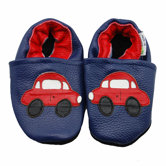 Car Soft Sole Leather Baby Shoes