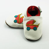 Baby Stroller Soft Sole Leather Baby Shoes