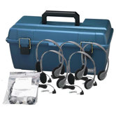 Personal Headset Lab Pack with Carry Case