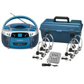CD / USB / MP3 Listening Center with MS2L Personal Headphones