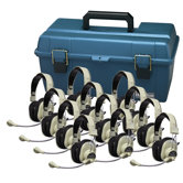 Deluxe Headphones Val-U-Pack with Microphone (Pack of 12)