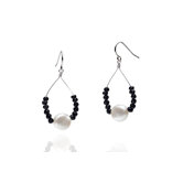 Midnight Pearl Earring