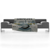 Anderson Design Group Central Park Snow Fleece Throw Blanket