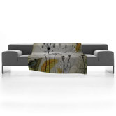 Iveta Abolina Little Dandelion Fleece Throw Blanket