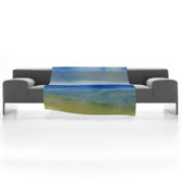 Jacqueline Maldonado Sea Church Fleece Throw Blanket