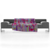 Jacqueline Maldonado Space Between Fleece Throw Blanket