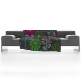 Khristian A Howell Cape Town Blooms Fleece Throw Blanket