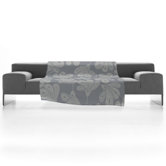 Khristian A Howell Provencal Gray 1 Fleece Throw Blanket