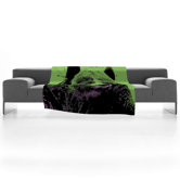Romi Vega Bear Fleece Throw Blanket