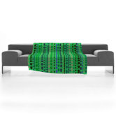 Romi Vega Retro Fleece Throw Blanket