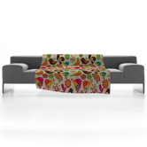 Valentina Ramos Little Birds Fleece Throw Blanket