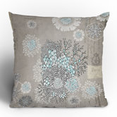 Iveta Abolina French Blue Throw Pillow