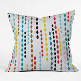 Khristian A Howell Polyester Nolita Drops Indoor/Outdoor Throw Pillow