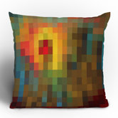 Madart Inc. Glorious Colors Throw Pillow