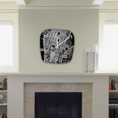 CityFabric Inc NYC Modern Clock