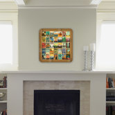 Anderson Design Group City Pattern Border Wall Art