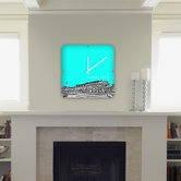 Bird Ave Chapel Hill Custom Clock