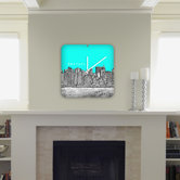 Bird Ave New York Custom Clock