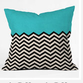 Bianca Green Throw Pillow