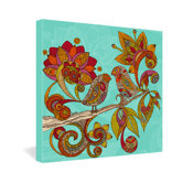Valentina Ramos Hello Birds Gallery Wrapped Canvas