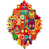 Chobopop Elecro Circus Clock