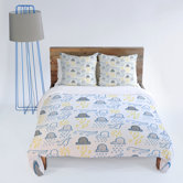 Jennifer Denty Clouds Duvet Cover Collection