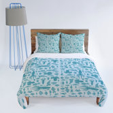 Jennifer Denty Sea Creatures Duvet Cover Collection