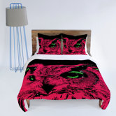 Romi Vega Pink Owl Duvet Cover Collection