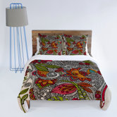 Valentina Ramos Random Flowers Duvet Cover Collection