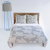 Khristian A Howell Provencal Gray 1 Duvet Cover Collection