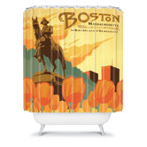 Anderson Design Group Boston Shower Curtain