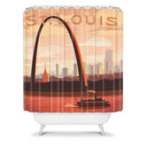 Anderson Design Group Saint Louis Shower Curtain