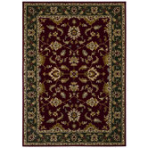 International First Lady Palace Retreat Ancient Red Rug