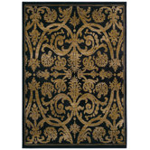 International First Lady Via Verde Old Republic Black Rug
