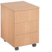 3 Drawer Mobile Pedestal