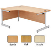 Cantilever Radial Desk
