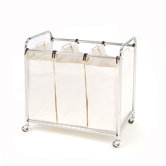 Three-Bag Laundry Sorter