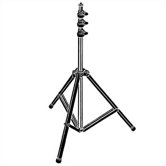 Pro Series 4-Section Light Stand