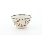 Tulips 13.97cm Hand-Decorated French Bowl