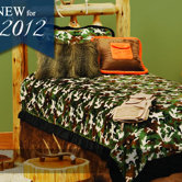 Green Camo Bedspread Collection