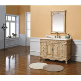 Parchment 29" x 39" Vanity Mirror