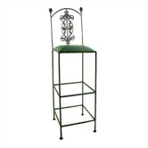 36" Rose Metal Bar Stool