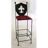 Fleur-de-Lis Bar Stool