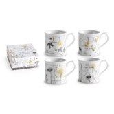 Les Fleurs Du Bois 12 oz. Mug (Set of 4)