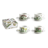 Giardino 7 oz. Cup and Saucer (Set of 4)