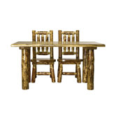 Glacier Country Child's Rectangular Writing Table and Chair Set