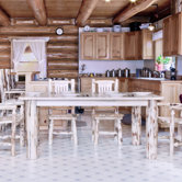 Montana Dining Table with Optional Sideboard with Hutch