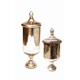 Brunei Large Mercury Glass Urn