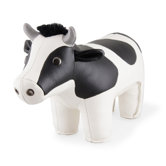 Classic Holstein Cow Bookend