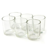Round Glass Votive Holder